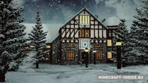 Santa's Workshop — Minecraft xarita, rasm 1