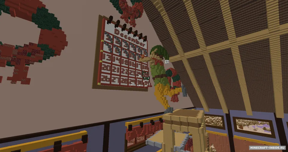 Santa's Workshop — Minecraft xarita, rasm 2