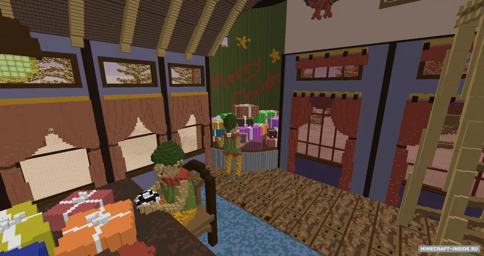 Santa's Workshop — Minecraft xarita, rasm 3