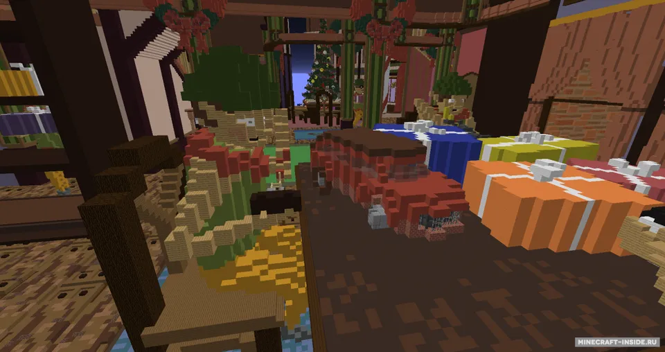 Santa's Workshop — Minecraft xarita, rasm 5