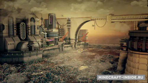 Dumpster Diving — Minecraft xarita, rasm 1