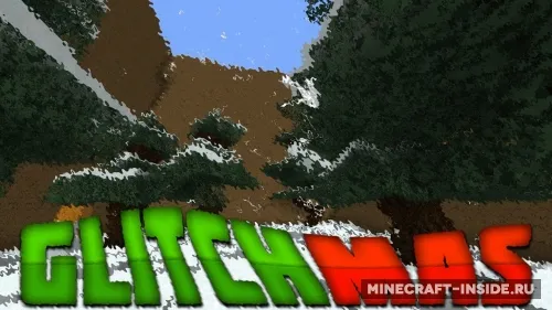 Glitchmas! — Minecraft xarita, rasm 1
