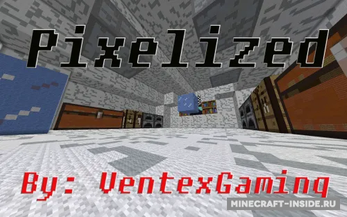 Pixelized — Minecraft xarita, rasm 1