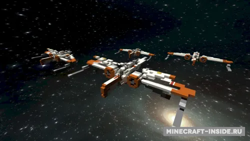 ARC-170 Starfighter — Minecraft xarita, rasm 1