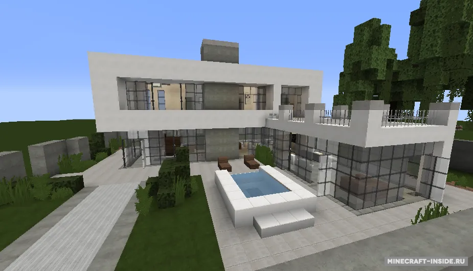 Modern House — Minecraft xarita, rasm 4