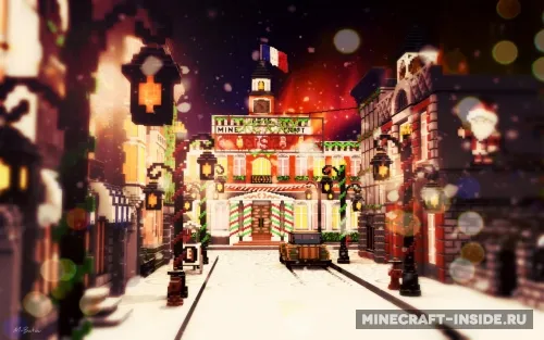 Merry Christmas — Minecraft xarita, rasm 1