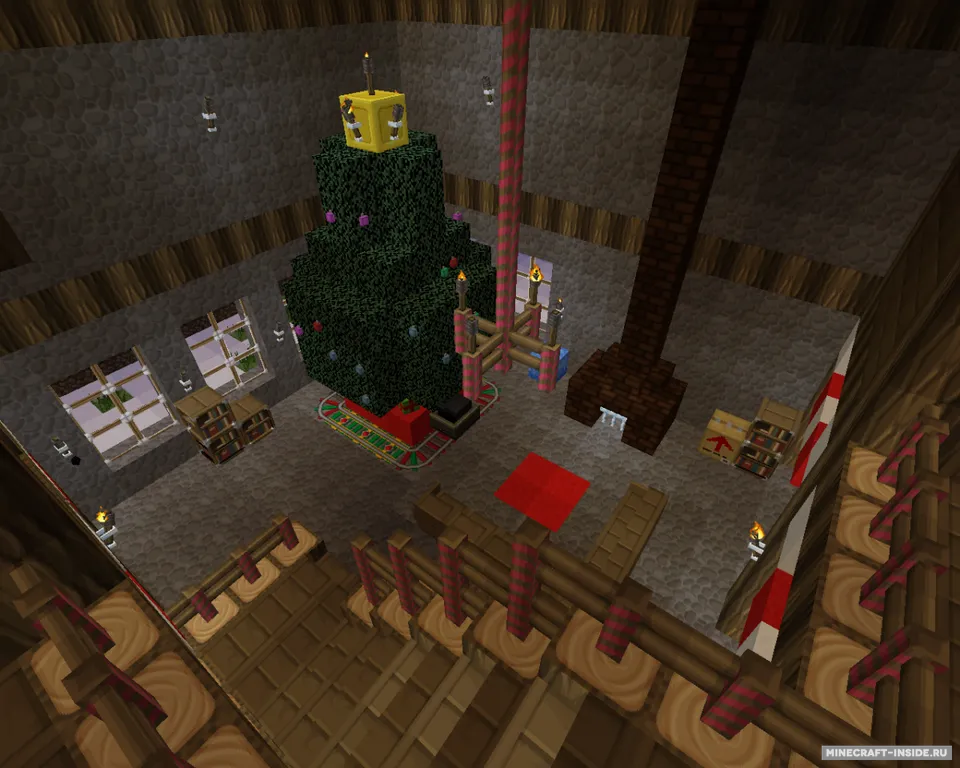 Holiday Agent: The Winterrowd — Minecraft xarita, rasm 4