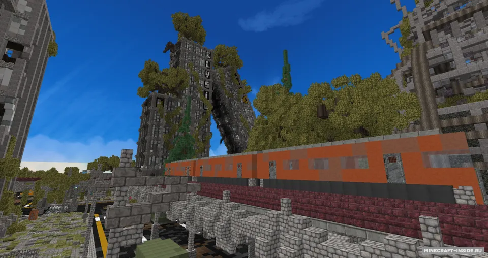 Downtown 2116 — Minecraft xarita, rasm 2
