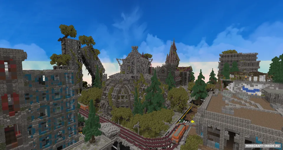 Downtown 2116 — Minecraft xarita, rasm 3