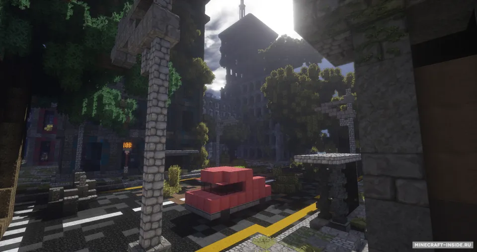 Downtown 2116 — Minecraft xarita, rasm 7