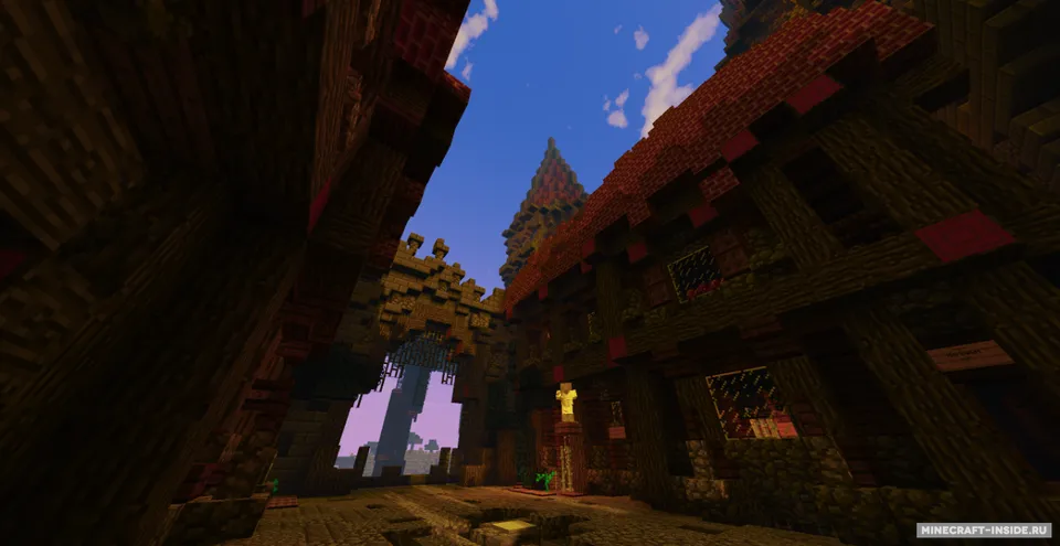 Factions Castle Spawn — Minecraft xarita, rasm 3