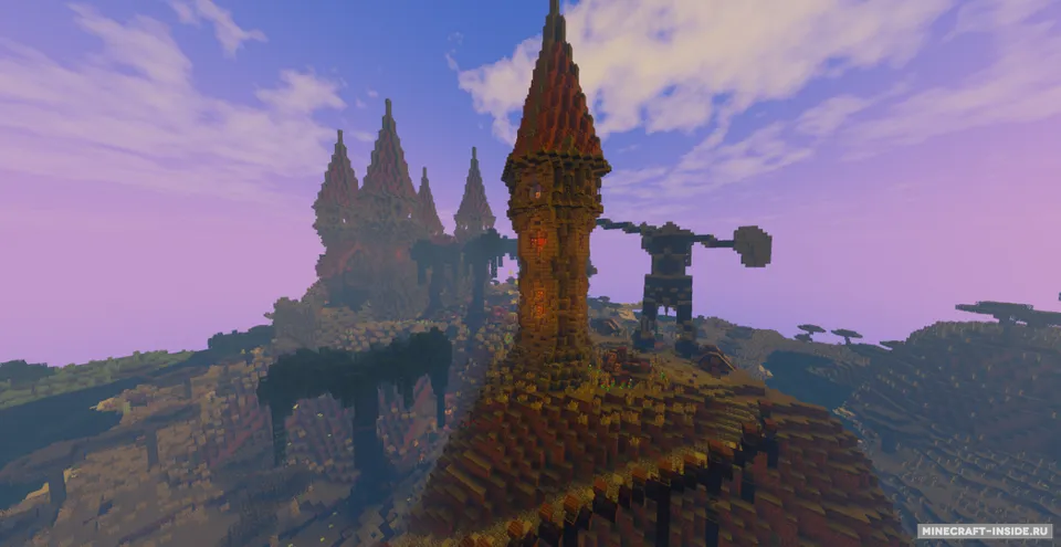 Factions Castle Spawn — Minecraft xarita, rasm 8