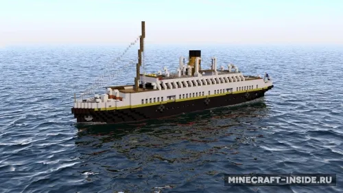 SS Nomadic — Minecraft xarita, rasm 1