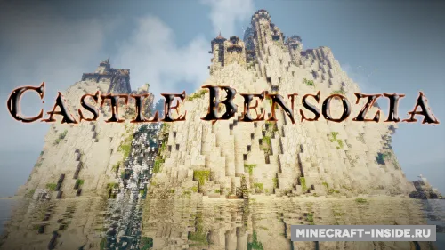 Castle Bensozia — Minecraft xarita, rasm 1