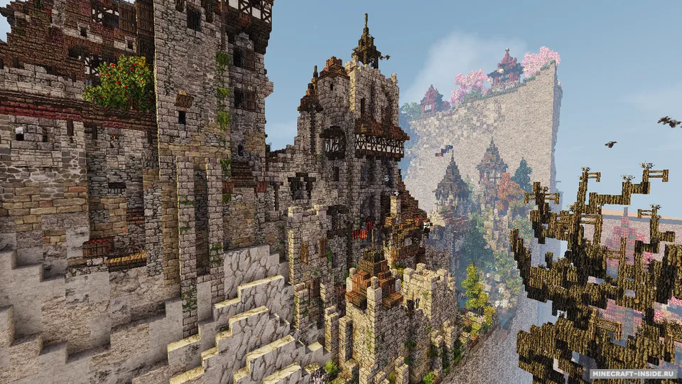 Castle Bensozia — Minecraft xarita, rasm 2