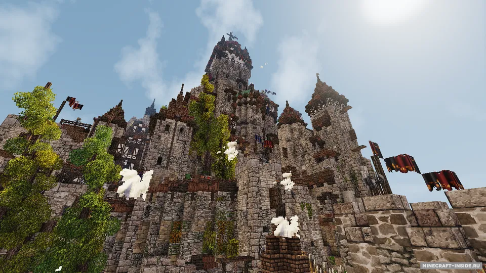 Castle Bensozia — Minecraft xarita, rasm 3