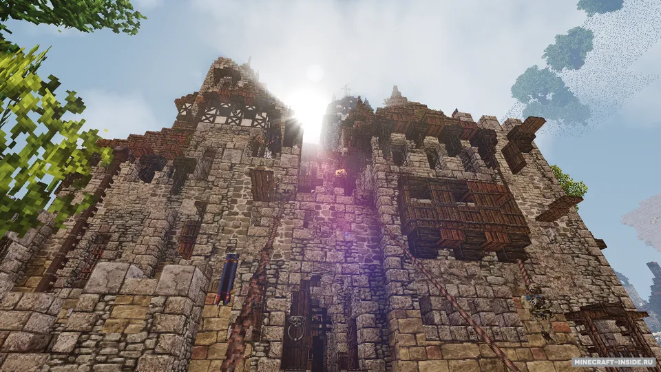 Castle Bensozia — Minecraft xarita, rasm 4
