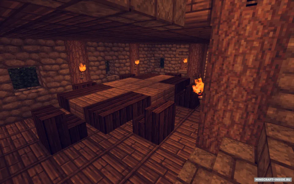 Medieval Windmill House — Minecraft xarita, rasm 4