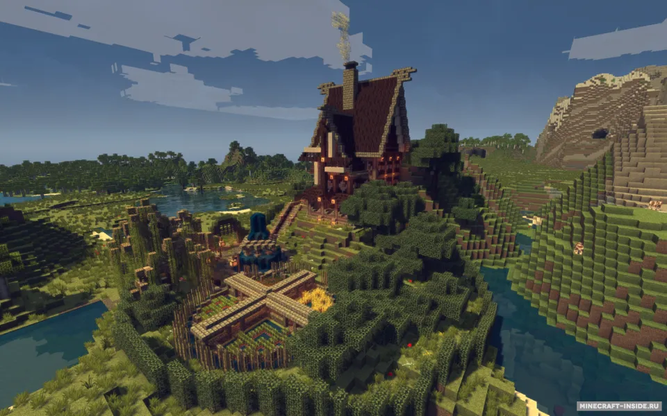 Medieval Windmill House — Minecraft xarita, rasm 8