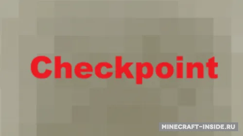 Checkpoint — Minecraft xarita, rasm 1