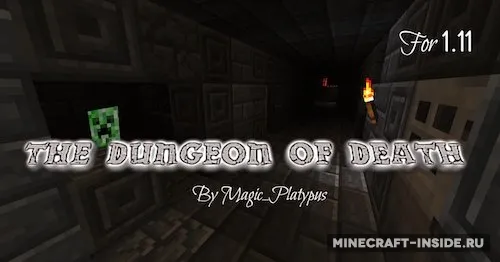 The Dungeon of Death — Minecraft xarita, rasm 1