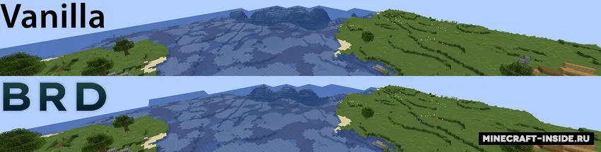 Better Render Distance (BRD) — Minecraft mod, rasm 2