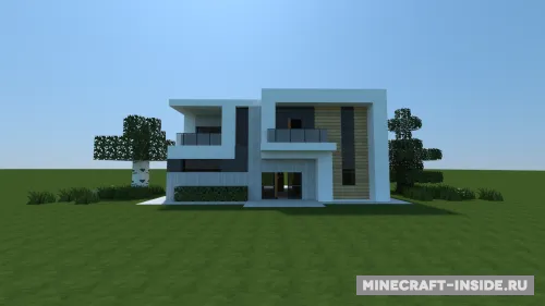 Small Modern House 4 — Minecraft xarita, rasm 1