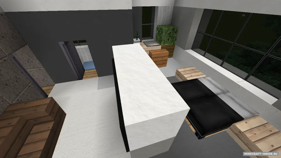 Small Modern House 4 — Minecraft xarita, rasm 2