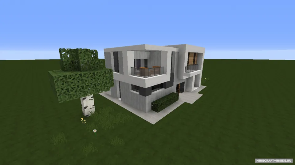 Small Modern House 4 — Minecraft xarita, rasm 6