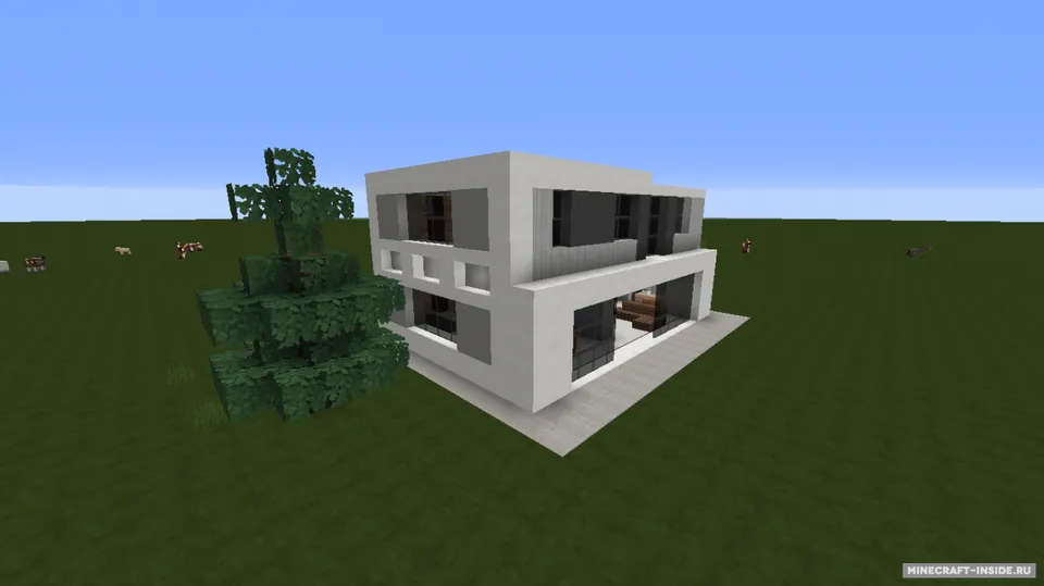 Small Modern House 4 — Minecraft xarita, rasm 7