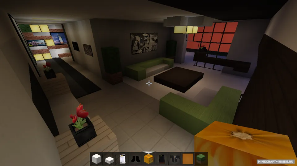 Huge Modern House — Minecraft xarita, rasm 2