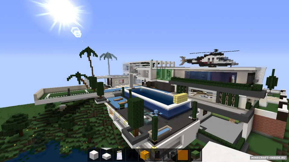 Huge Modern House — Minecraft xarita, rasm 5