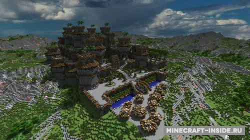 Highborn Castle — Minecraft xarita, rasm 1