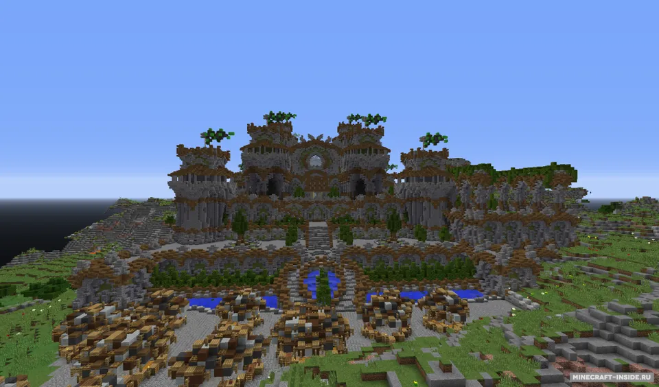 Highborn Castle — Minecraft xarita, rasm 2