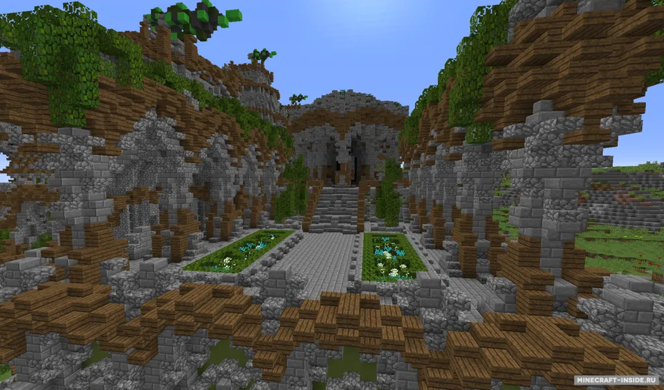 Highborn Castle — Minecraft xarita, rasm 4