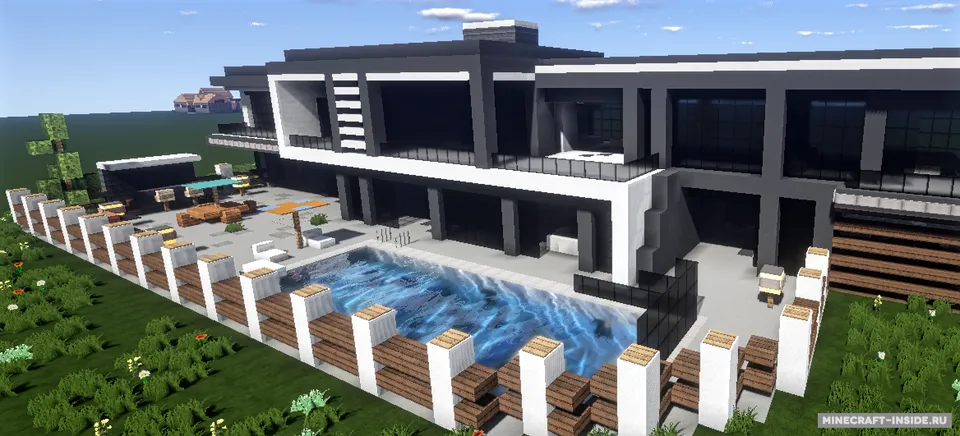 Conex Modern House — Minecraft xarita, rasm 5