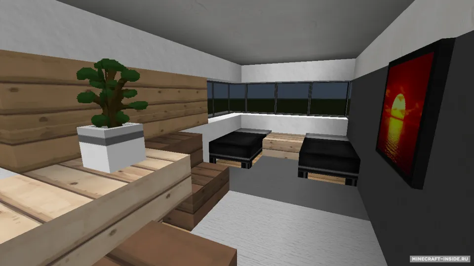 Small Modern House — Minecraft xarita, rasm 2