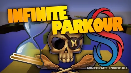 Infinite Parkour — Minecraft xarita, rasm 1