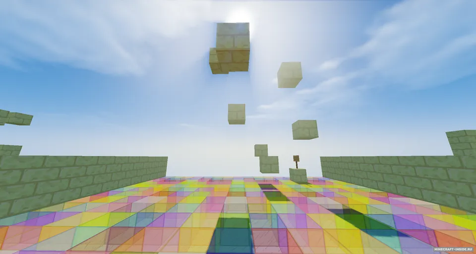 Infinite Parkour — Minecraft xarita, rasm 2