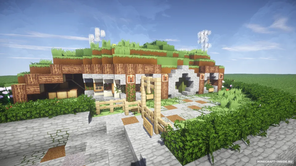 Hobbit Hole — Minecraft xarita, rasm 6