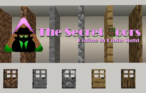 The Secret Doors — Minecraft mod, rasm 1
