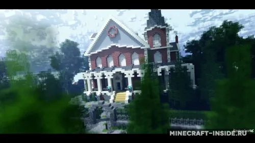 Victorian Mansion — Minecraft xarita, rasm 1