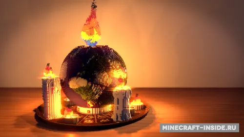 Global warming — Minecraft xarita, rasm 1