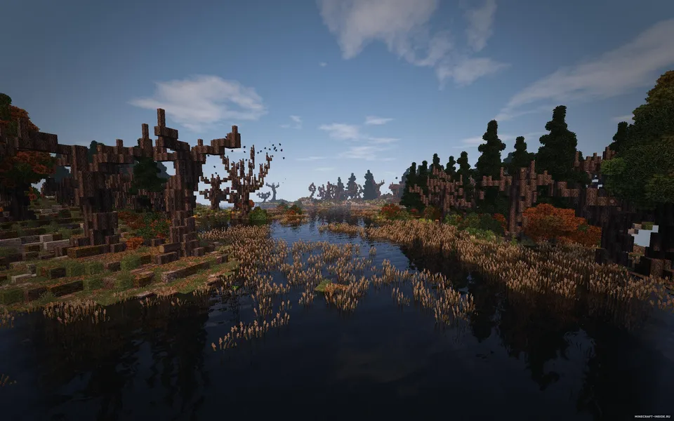 Fall’s End — Minecraft xarita, rasm 2