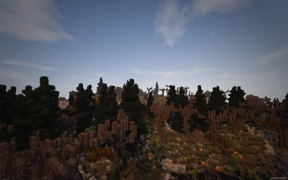 Fall’s End — Minecraft xarita, rasm 8