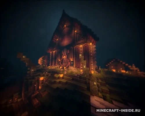 Halloween Maison — Minecraft xarita, rasm 1