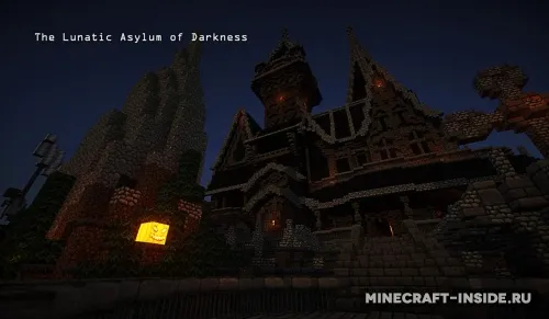 The Lunatic Asylum of Darkness — Minecraft xarita, rasm 1
