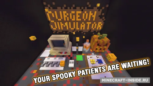 Surgeon simulator halloween edition — Minecraft xarita, rasm 1