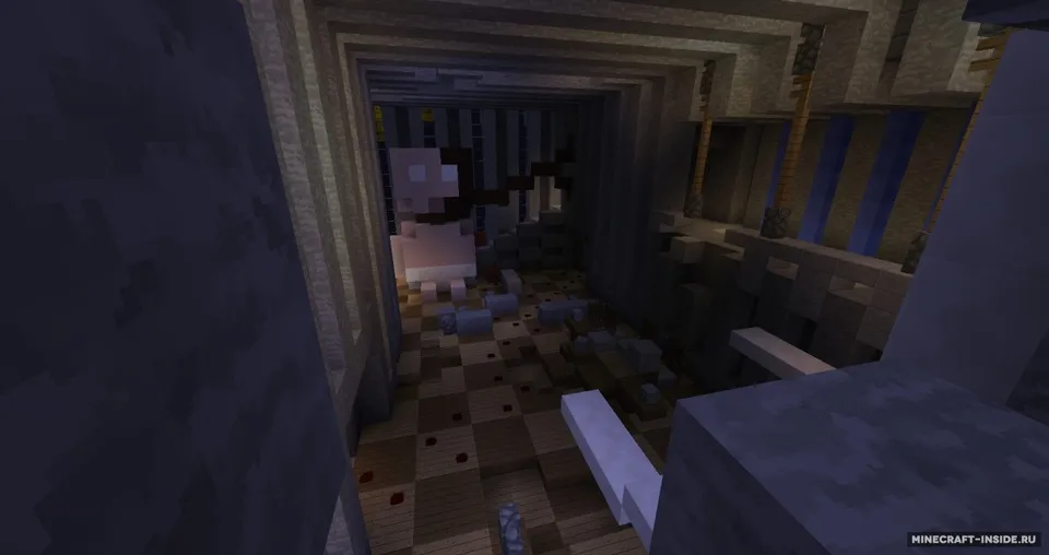 Halloween Horror Castle — Minecraft xarita, rasm 3