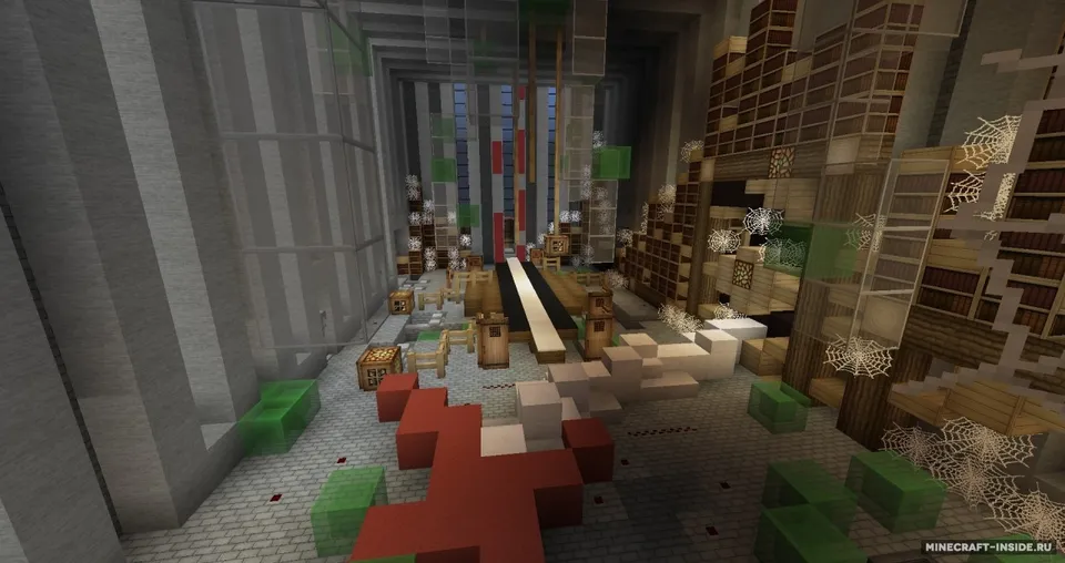 Halloween Horror Castle — Minecraft xarita, rasm 4